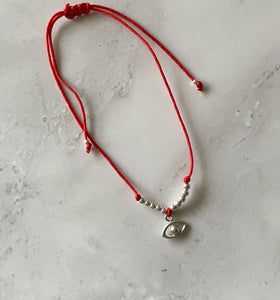 Pulseras hilo rojo y ojo